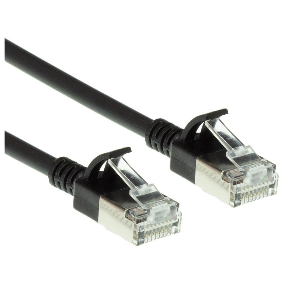 ACT DC7903 câble de réseau Noir 3 m Cat6a U/FTP (STP)