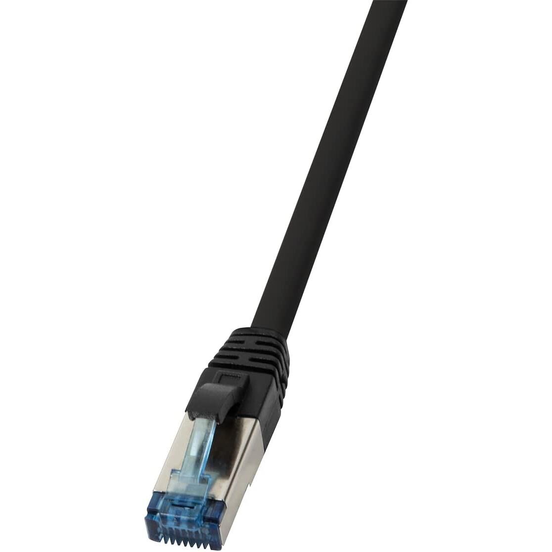 LogiLink Professional câble de réseau 10 m Cat6a S/FTP (S-STP) Noir