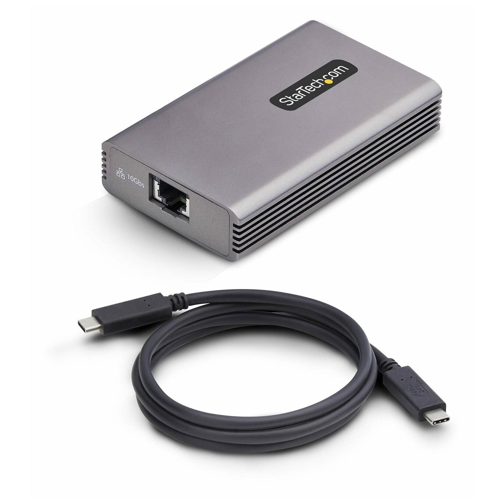 Startech - Adaptateur réseau - USB4 / Thunderbolt 5 - 1/2.5/5/10GBase-T x 1 - gris - Conformité TAA