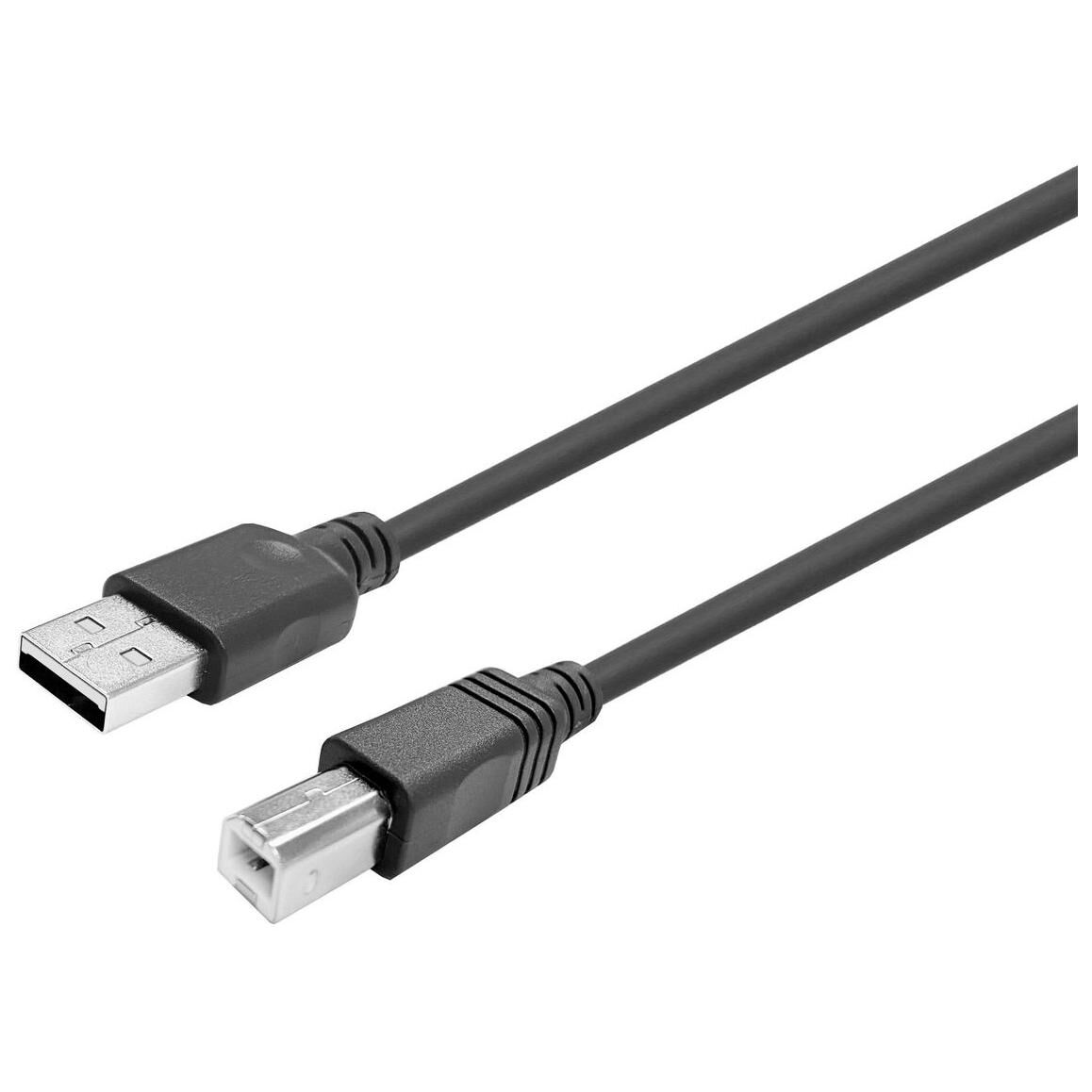 Vivolink PROUSBAB15 câble USB USB 2.0 15 m USB A USB B Noir