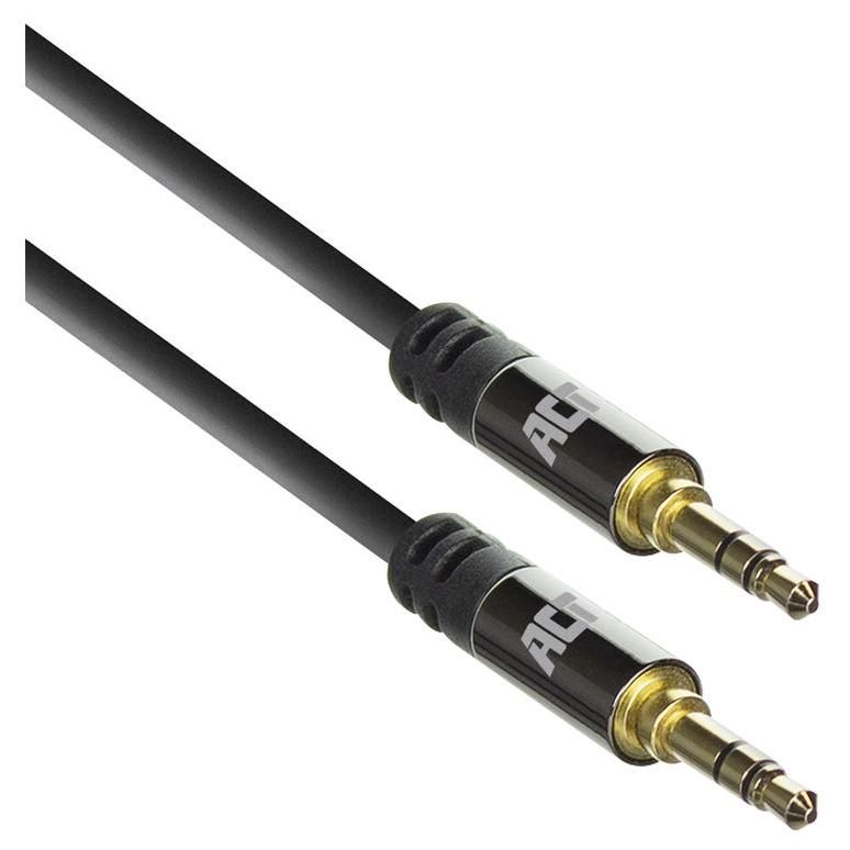 ACT AC3613 câble audio 10 m 3,5mm Noir