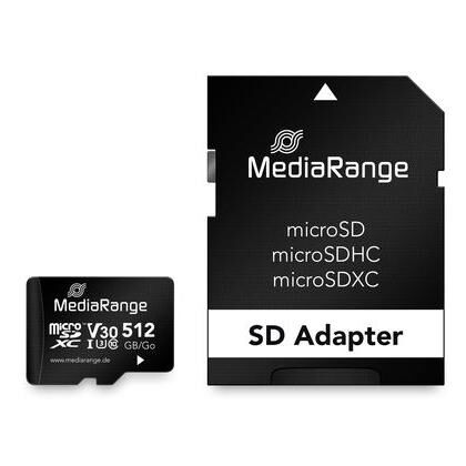 MediaRange MR947 mémoire flash 512 Go MicroSDXC UHS-I Classe 10
