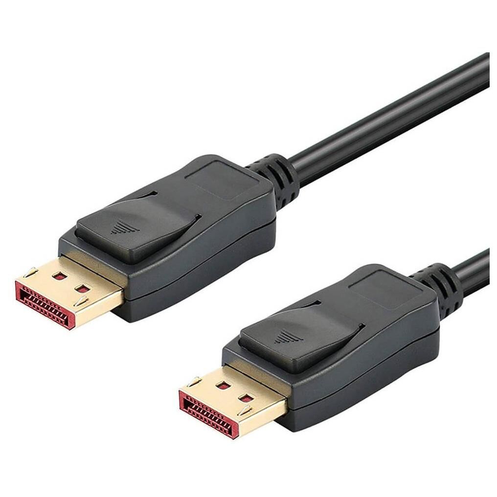 Techly ICOC DSP-A14-030NT câble DisplayPort 3 m Noir