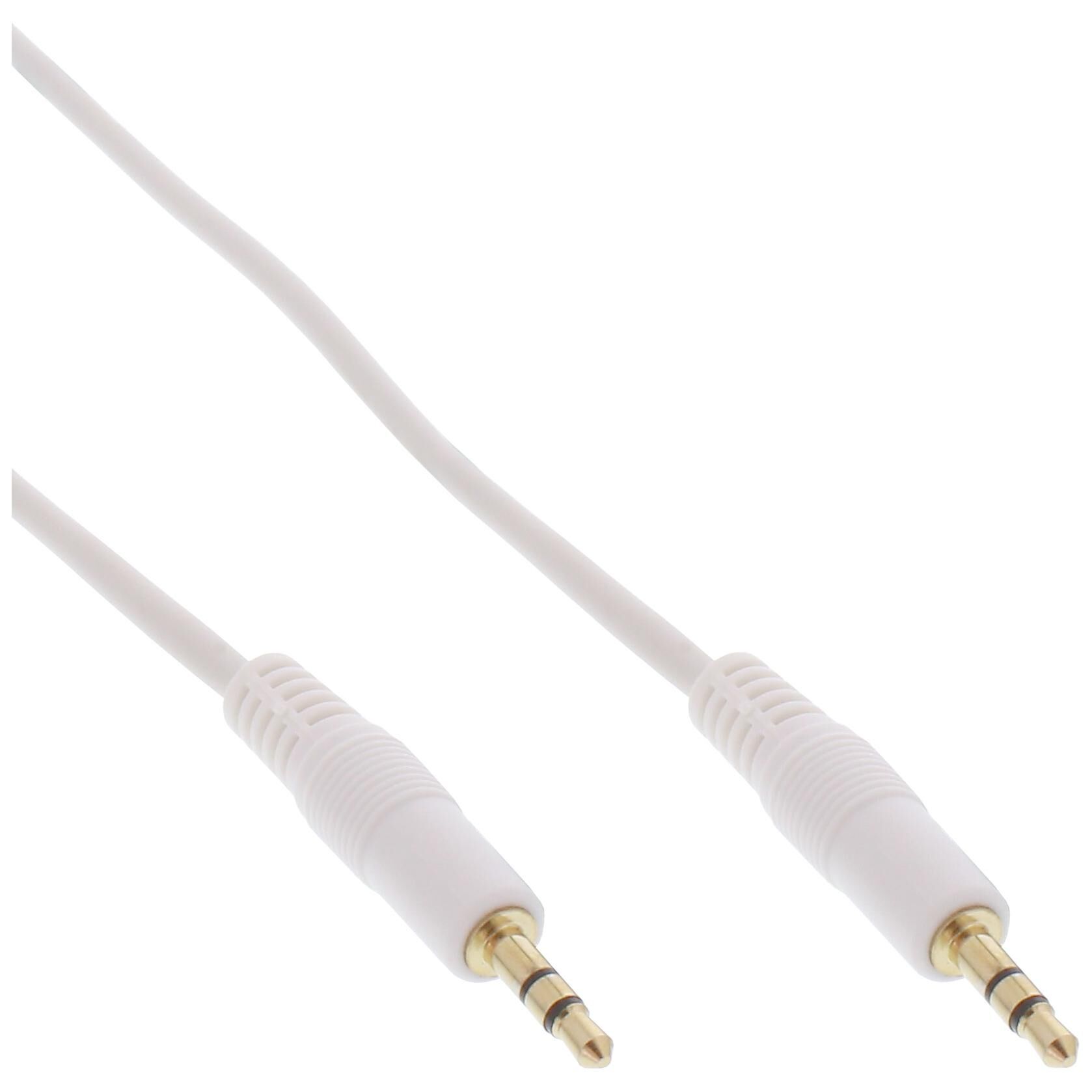 InLine 99940W câble audio 10 m 3,5mm Blanc