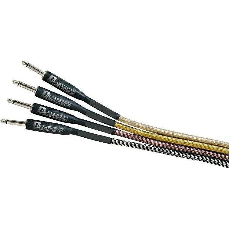 DIMAVERY  Instrument Cable 26300051 3m - For Electric Guitar And Keyboard  Black Silver