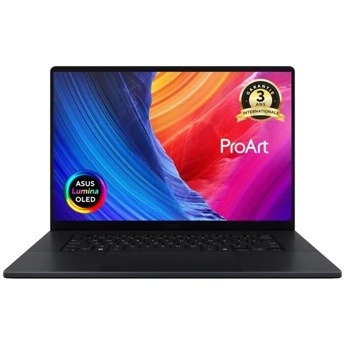 Ordinateur portable ASUS ProArt P16 OLED H7606 16 pouces WQXGA+ tactile RTX 5060 32 Go 1 To