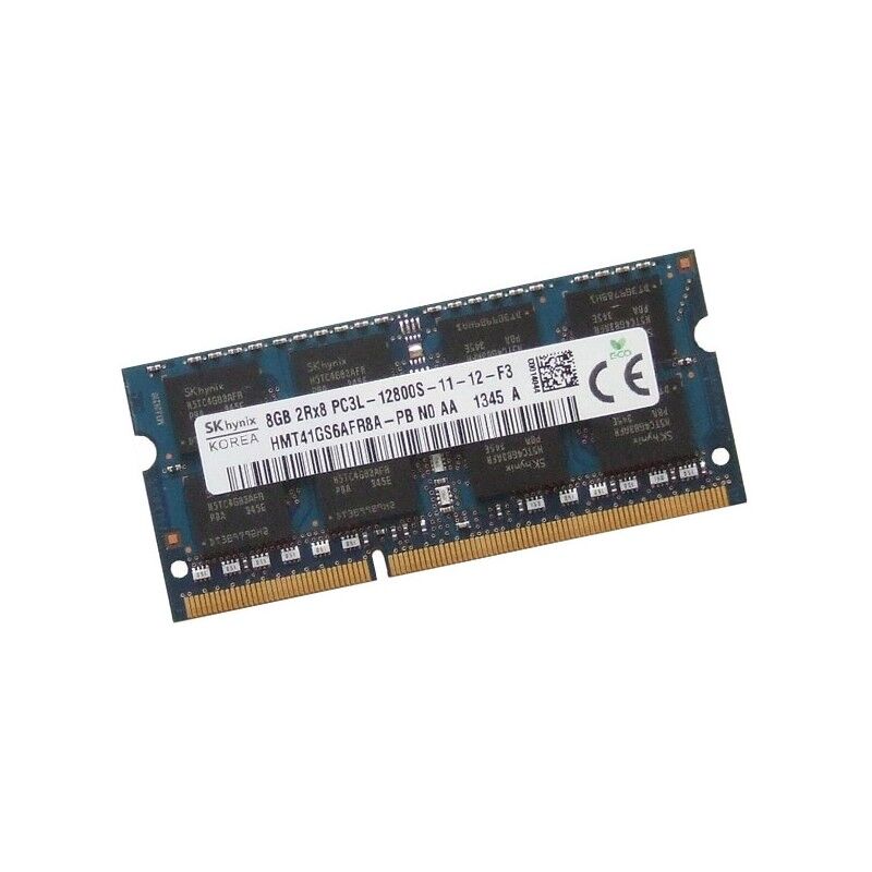 8Go RAM PC Portable Hynix HMT41GS6AFR8A-PB SODIMM DDR3 PC3L-12800S 1600MHz 2Rx8