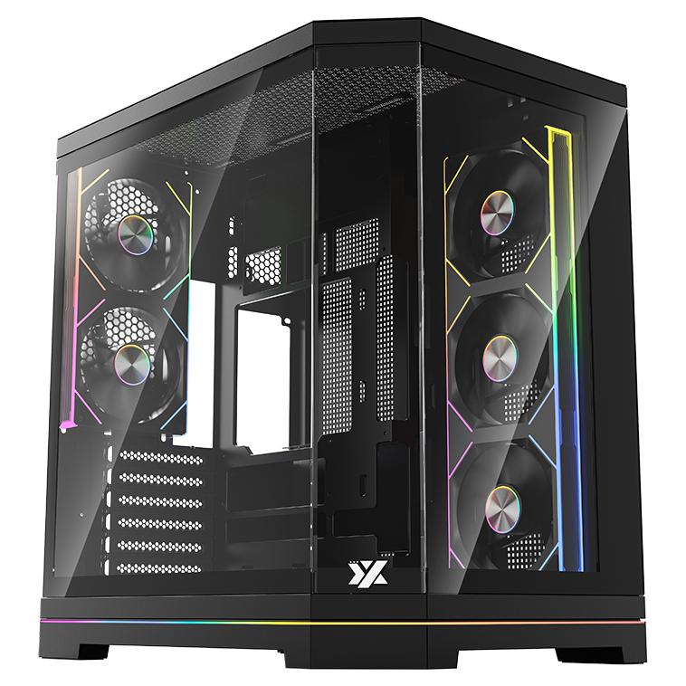 XYZ X-CS-NEUTRONX-B unité centrale Midi Tower Noir
