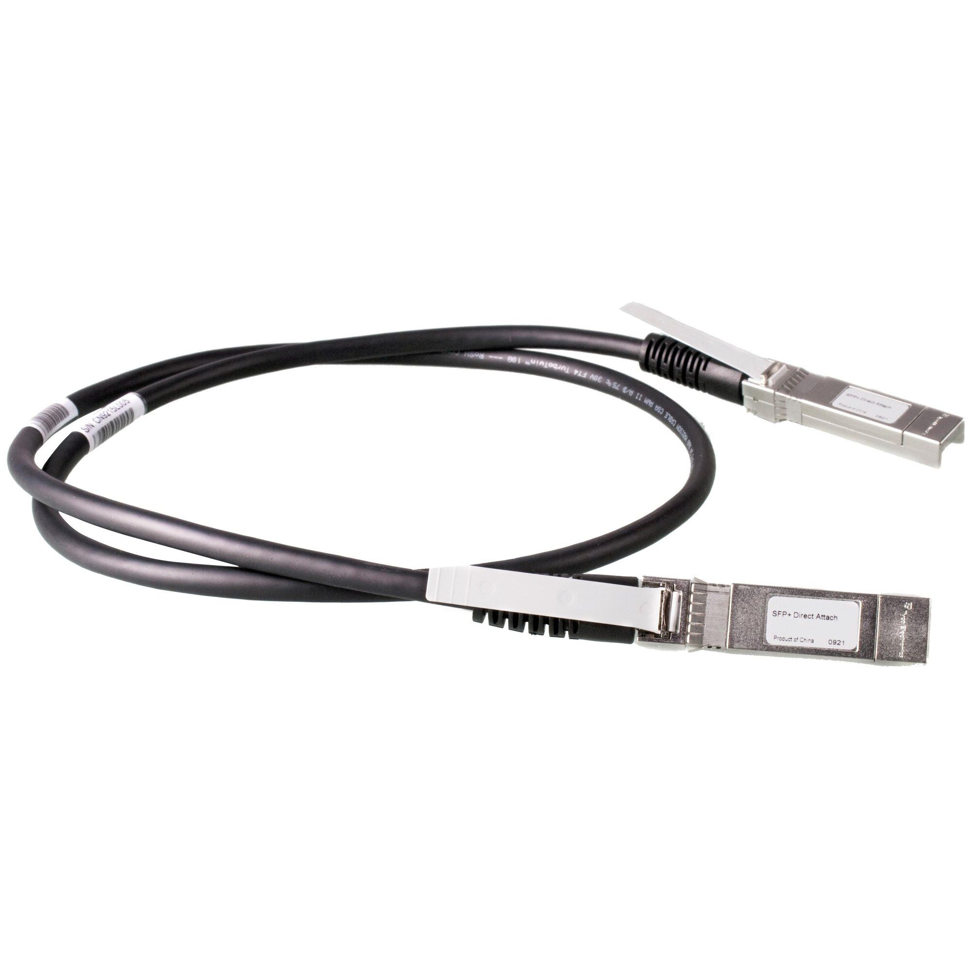 HPE X240 Direct Attach Cable - Câble réseau - SFP+ pour SFP+ - pour Edgeline e920; Networking Comware 2150 16, 2150 24, 2150 48, 2150 8p, 5150L 24