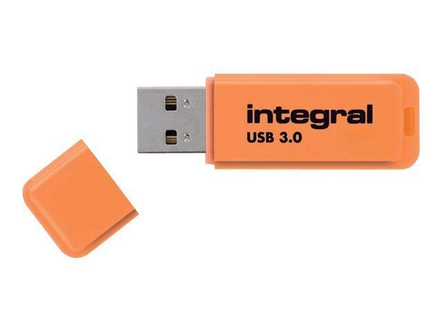Integral Neon - Clé USB - 32 Go - USB 3.0 - orange