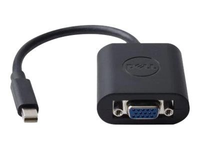 Dell Mini DisplayPort to VGA Adapter - Convertisseur vidéo - DisplayPort - VGA - pour Latitude E7240, E7440