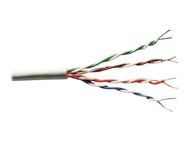 DIGITUS Professional - Câble en vrac - 100 m - UTP - CAT 5e - solide - gris