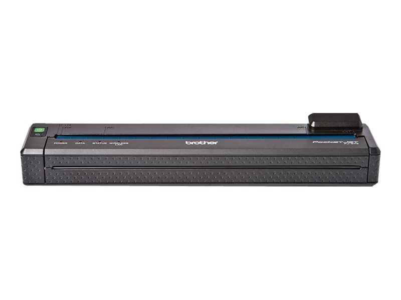 Brother PocketJet 6 PJ-673 - Imprimante - Noir et blanc - thermique direct - A4/Legal - 300 x 300 ppp - jusqu'à 6 ppm - Wi-Fi, USB 2.0