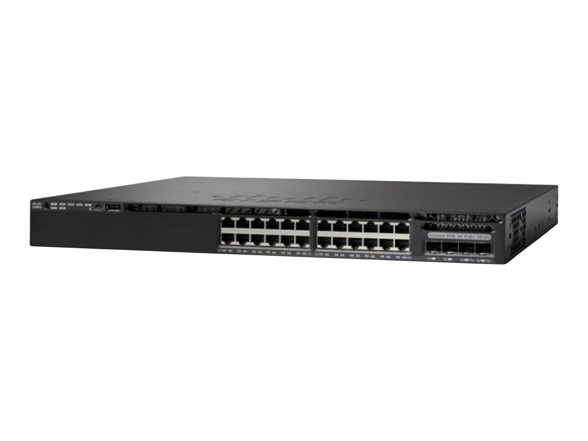 Cisco Catalyst 3650-24TS-L - Commutateur - Géré - 24 x 10/100/1000 + 4 x SFP - de bureau, Montable sur rack