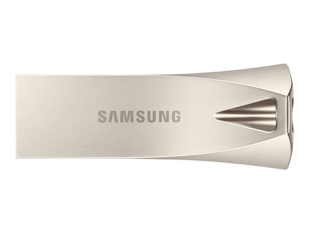 Samsung BAR Plus MUF-256BE3 - Clé USB - 256 Go - USB 3.1 Gen 1 - champagne d'argent
