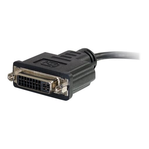Adaptateur C2G HDMI vers DVI-D - Convertisseur HDMI vers DVI-D Single Link - Convertisseur vidéo M/F - Noir