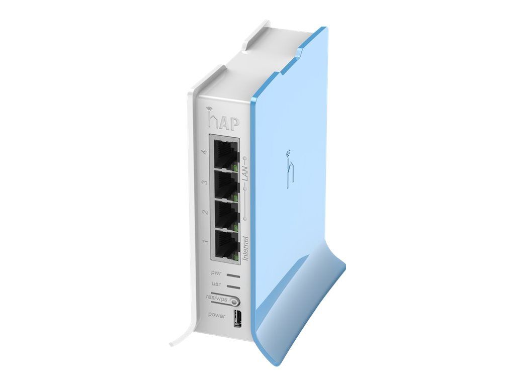 MikroTik RouterBOARD hAP lite - Routeur sans fil commutateur 4 ports 2,4 Ghz