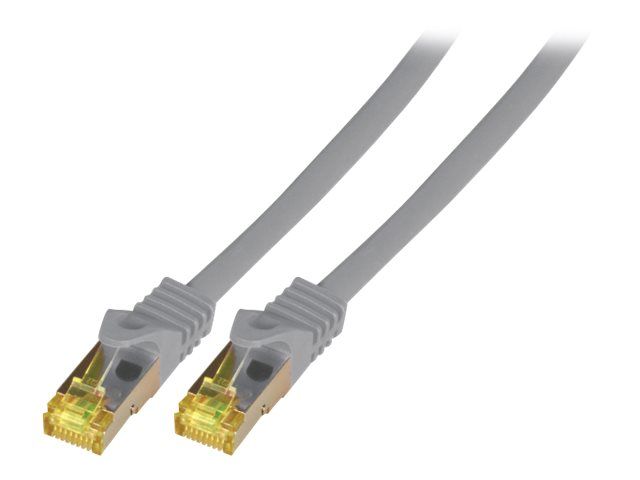 EFB-Elektronik - Cordon de raccordement - RJ-45 (M) pour RJ-45 (M) - 30 m - SFTP, PiMF - CAT 7 - démarré, sans halogène, moulé - gris