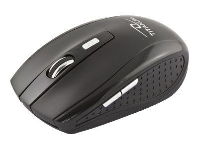 Titanum 6D SNAPPER - Souris - optique - 6 boutons - sans fil - 2.4 GHz - récepteur sans fil USB - noir