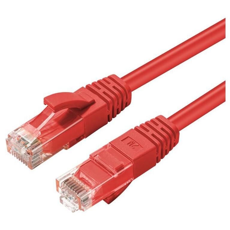 Microconnect UTP615R câble de réseau Rouge 15 m Cat6 U/UTP (UTP)