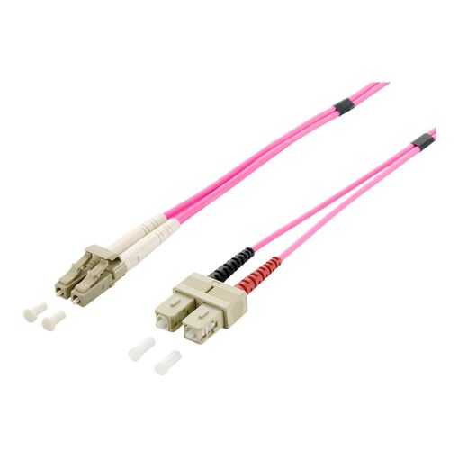 Câble optique en fibre omnidirectionnelle Digital Data Communications, 1 m, rose