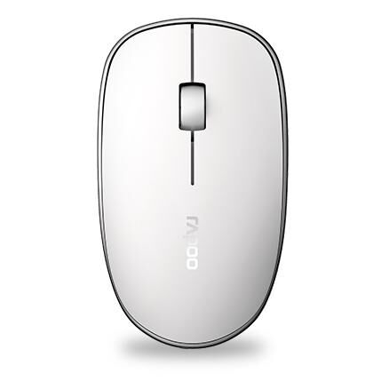 Rapoo M200 Silent souris Bureau Ambidextre RF sans fil + Bluetooth Optique 1300 DPI