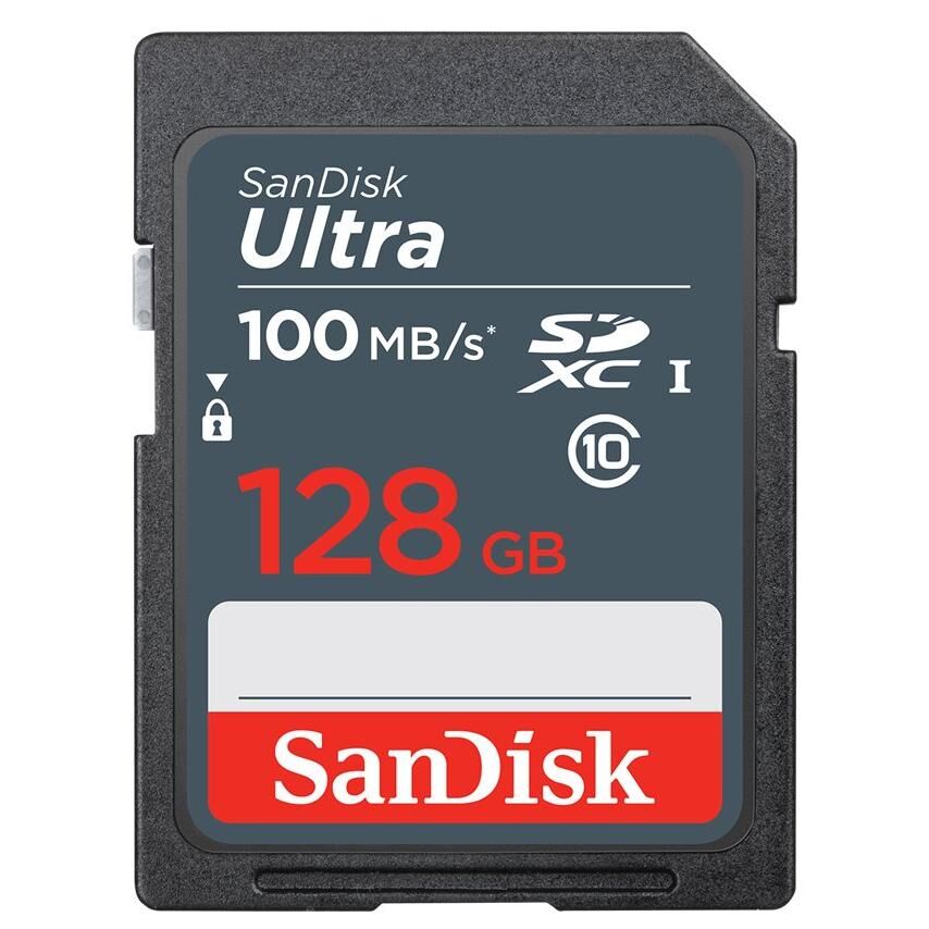SanDisk Ultra - Carte mémoire flash - 128 Go - UHS Class 1 / Class10 - SDXC UHS-I