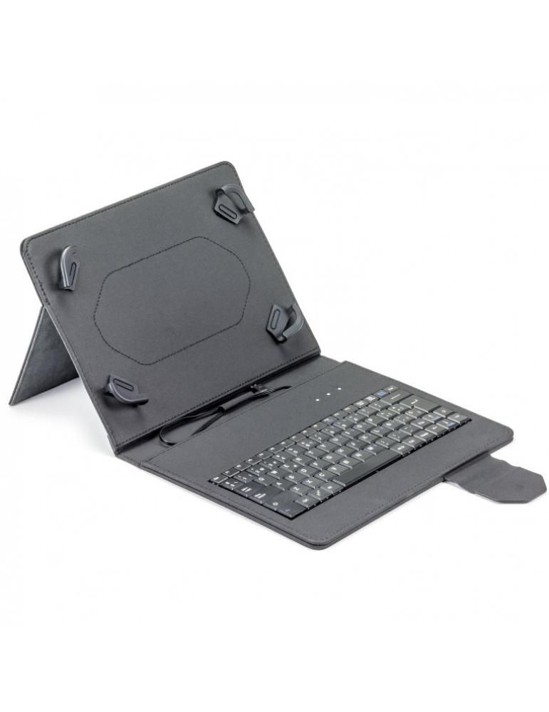 FUNDA TABLET MAILLON URBAN KEYBOARD USB 9.7'-10.2' NEGRO
