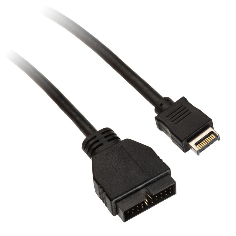 Câble Adaptateur Usb-c 3.1 Vers Usb 3.0 Interne - 25 Cm - Noir