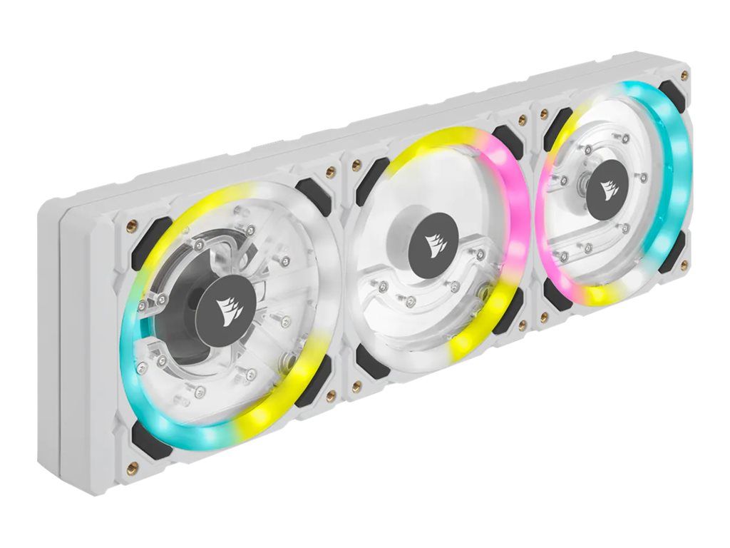 CORSAIR Hydro X Series XD7 RGB Pump/Reservoir Combo - Pompe et réservoir du système de refroidissement par liquide - blanc