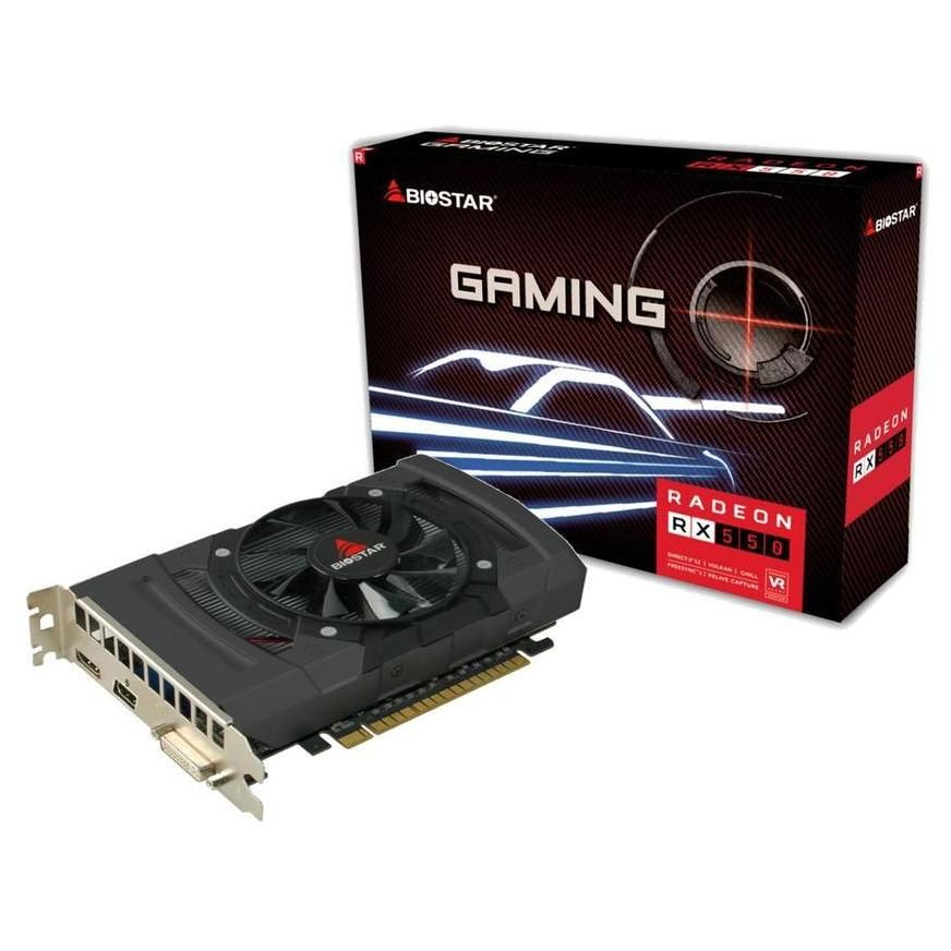 Biostar Radeon RX550 AMD Radeon RX 550 4 Go GDDR5