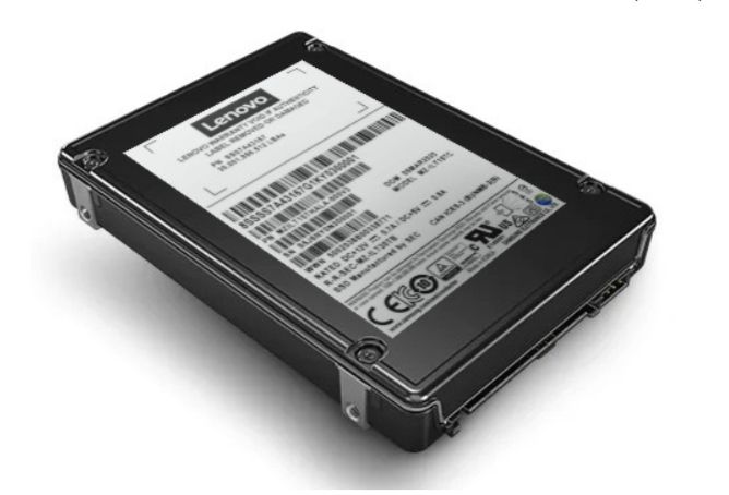 Lenovo ThinkSystem PM1653 - SSD - Read Intensive - chiffré - 1.92 To - échangeable à chaud - 2.5" - SAS 12Gb/s - TCG Enterprise, Self-Encrypting Drive (SED) - pour ThinkStation P920 Rack; ThinkSystem SN550 V2; SR630 V2; SR650 V2; SR670 V2; ST650...