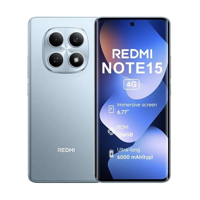 Smartphone - XIAOMI - Redmi Note 15 - 8 Go RAM - 256 Go - Écran AMOLED 6,77" 120Hz
