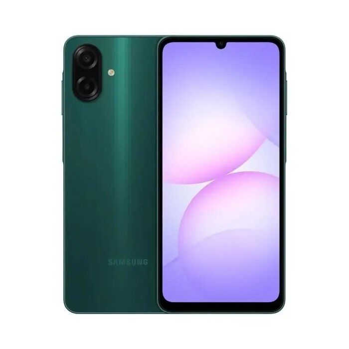 SAMSUNG Galaxy A07 4G Dual SIM Vert 4+128 Go Smartphone - Version Moyen-Orient (Compatible avec la France, la Suède, etc.¿