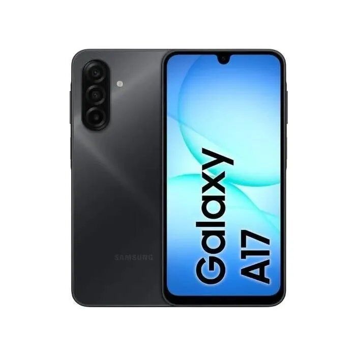 SAMSUNG Galaxy A17 4G Dual SIM Noir 4+128 Go Smartphone - Version Moyen-Orient (Compatible avec la France, la Suède, etc.¿