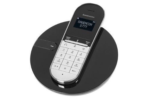 Sagem D77T - Téléphone sans fil avec ID d'appelant - DECTGAP