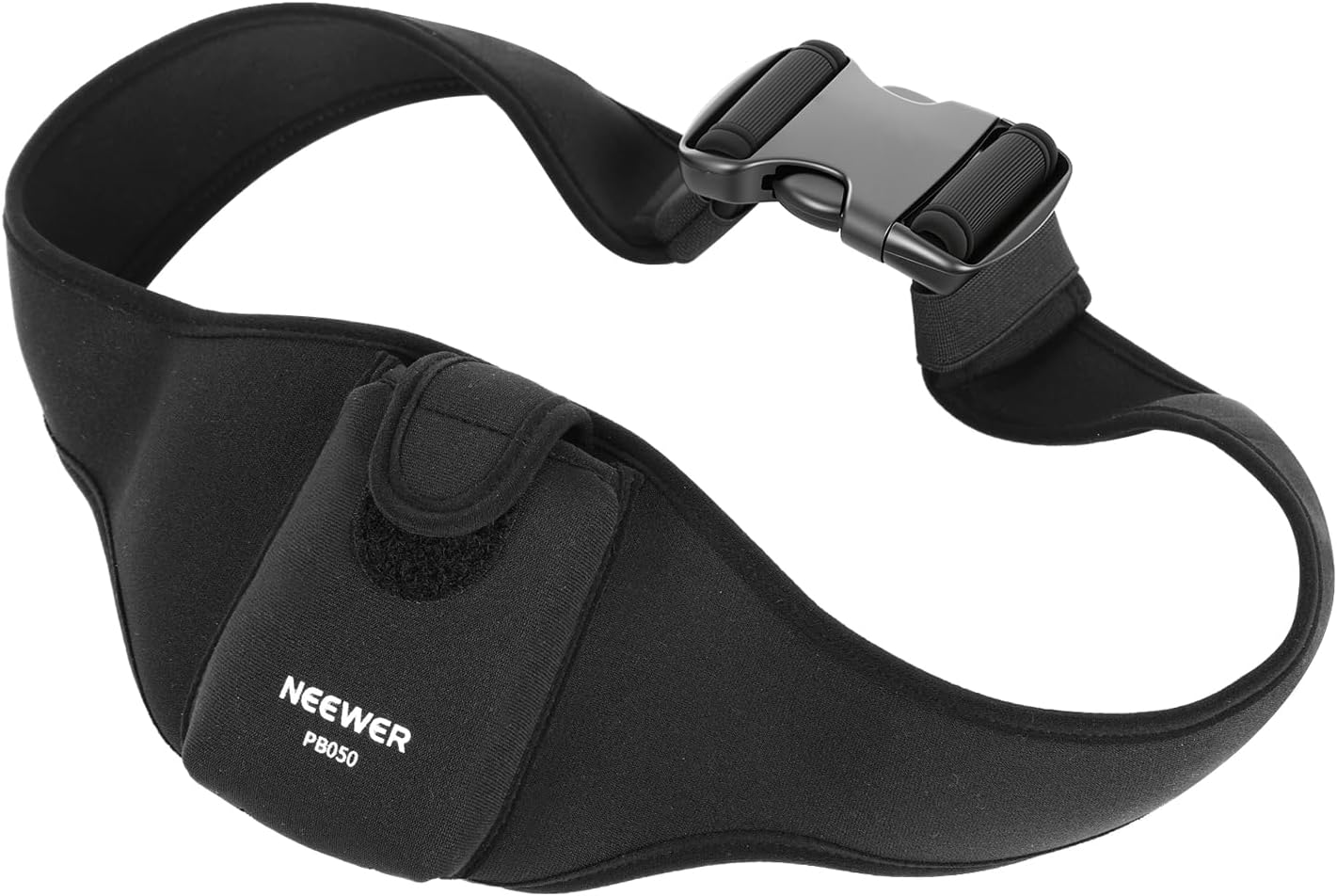 NEEWER Ceinture de microphone réglable, étui de transport pour microphone avec rabat et fermeture auto-agrippante, pour instructeurs de fitness, artistes de théâtre, conférenciers, etc., PB050