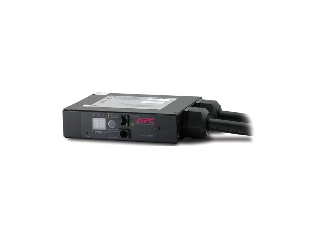APC In-Line Current Meter AP7175B - Dispositif de surveillance actuel - CA 230/400 V - triphasé - Ethernet 10/100, RS-232 - connecteurs de sortie : 2 - pour P/N: SCL500RM1U, SCL500RMI1U...