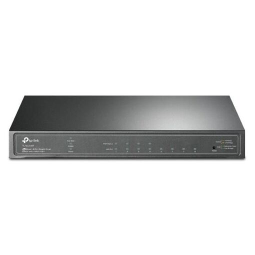 Conmutador de red TP-Link JetStream TL-SG2008P, 8 puertos Gigabit Ethernet