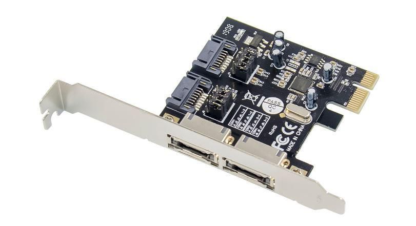 MicroConnect - 2 port SATA3.0 PCIe card - Cartes d'interface / adaptateurs