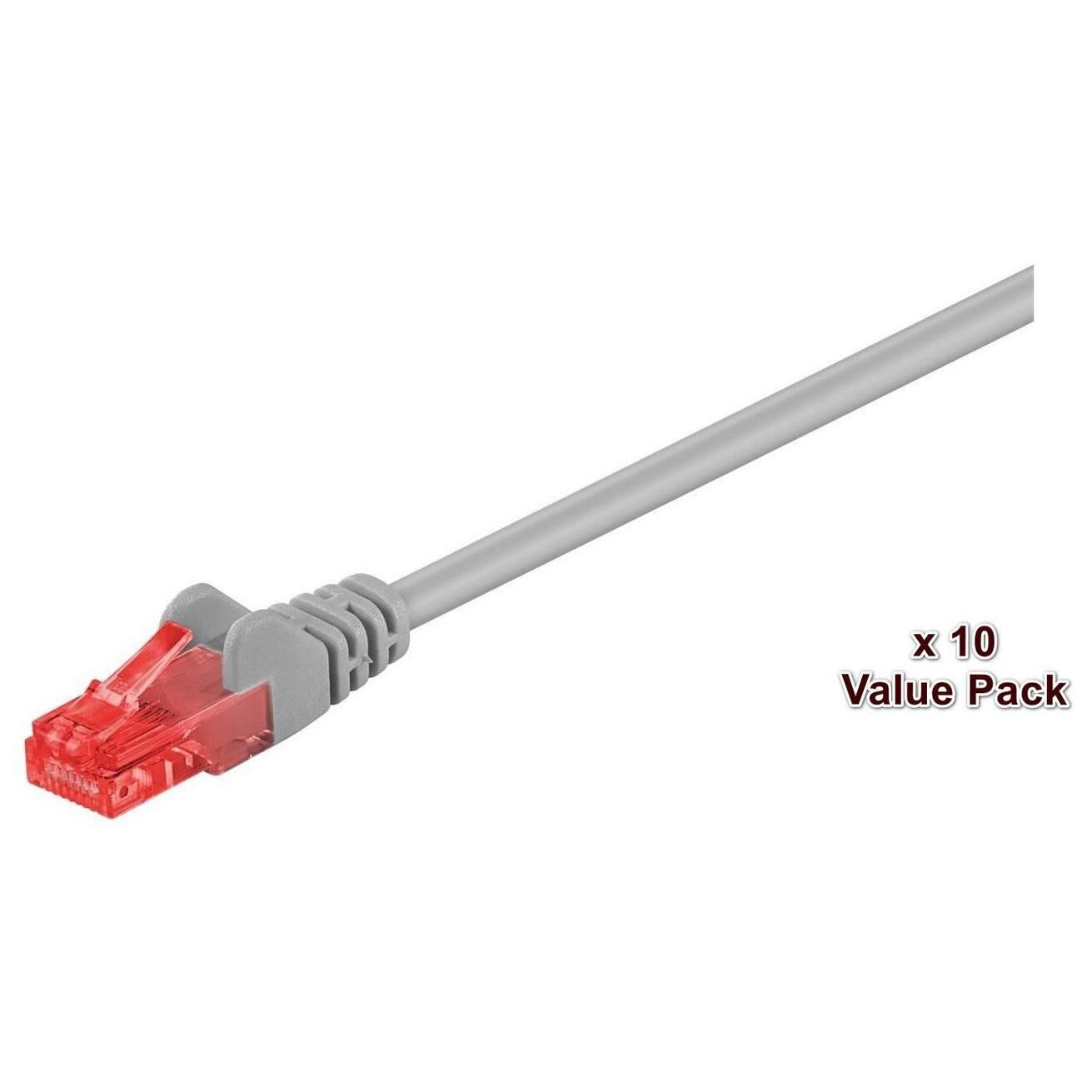 Microconnect V-UTP607VP câble de réseau Gris 7 m Cat6 U/UTP (UTP)