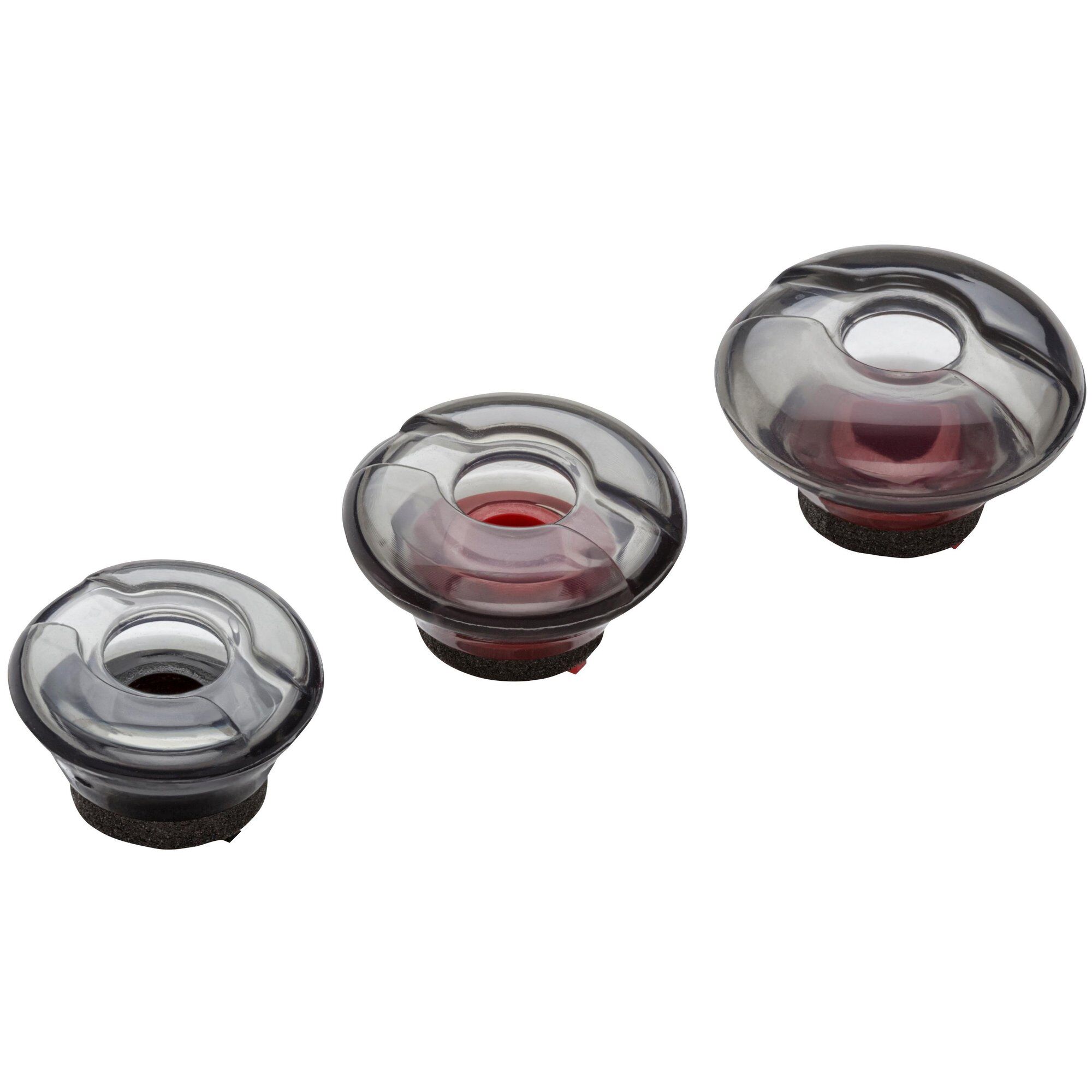 HP Poly - Kits d'embouts auriculaires pour casque - moyen (pack de 3) - pour Poly Voyager 5200, 5200 Office, 5200 UC, 5200-M Office