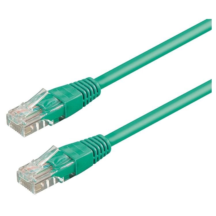 WP WPC-PAT-6U030G câble de réseau Vert 3 m Cat6 U/UTP (UTP)