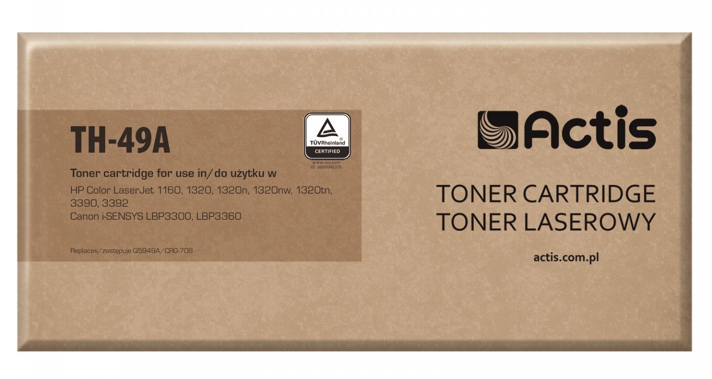Actis Cartouche De Toner Th-49a (remplacement De Hp 49a Q5949a, Canon