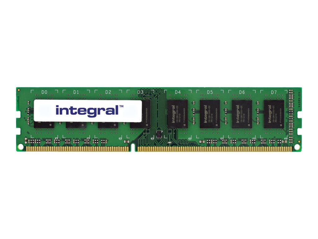 Integral - DDR3 - module - 4 Go - DIMM 240 broches - 1866 MHz / PC3-14900 - mémoire sans tampon - ECC