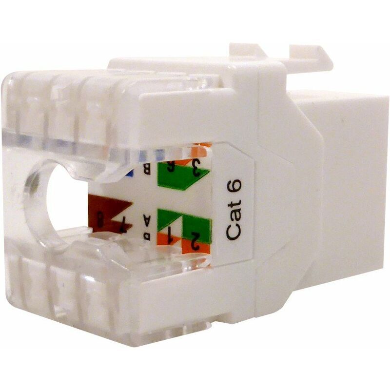 Rj45 Femelle Cat6 Utp Prise Rj45 Auto-crimpable Televes 209992