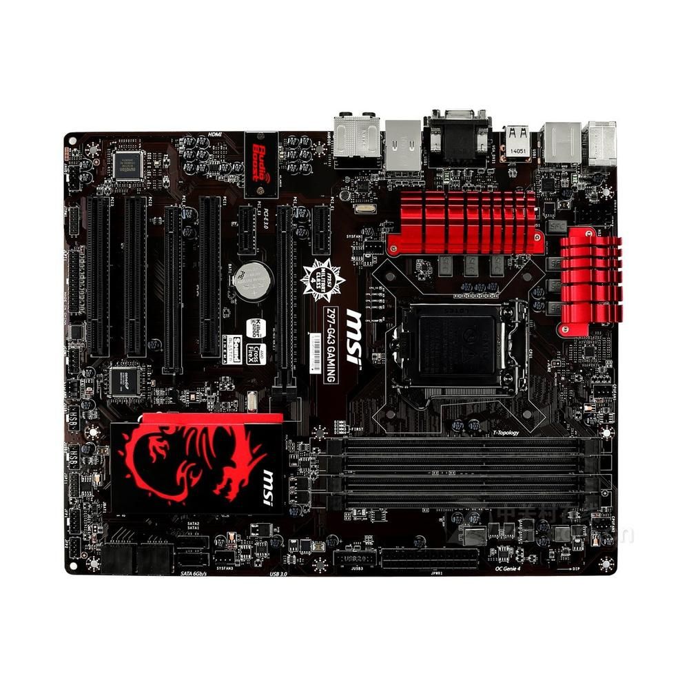 Carte mère MSI Z97-G43 GAMING Intel Z97 LGA 1150 DDR3 32GB ATX