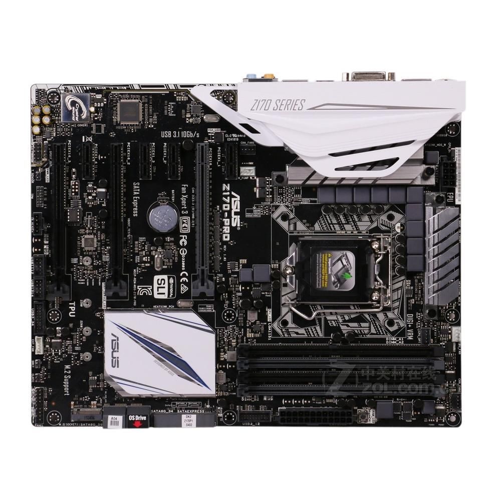 Carte mère ASUS Z170-PRO Intel Z170 LGA 1151 DDR4 64GB ATX