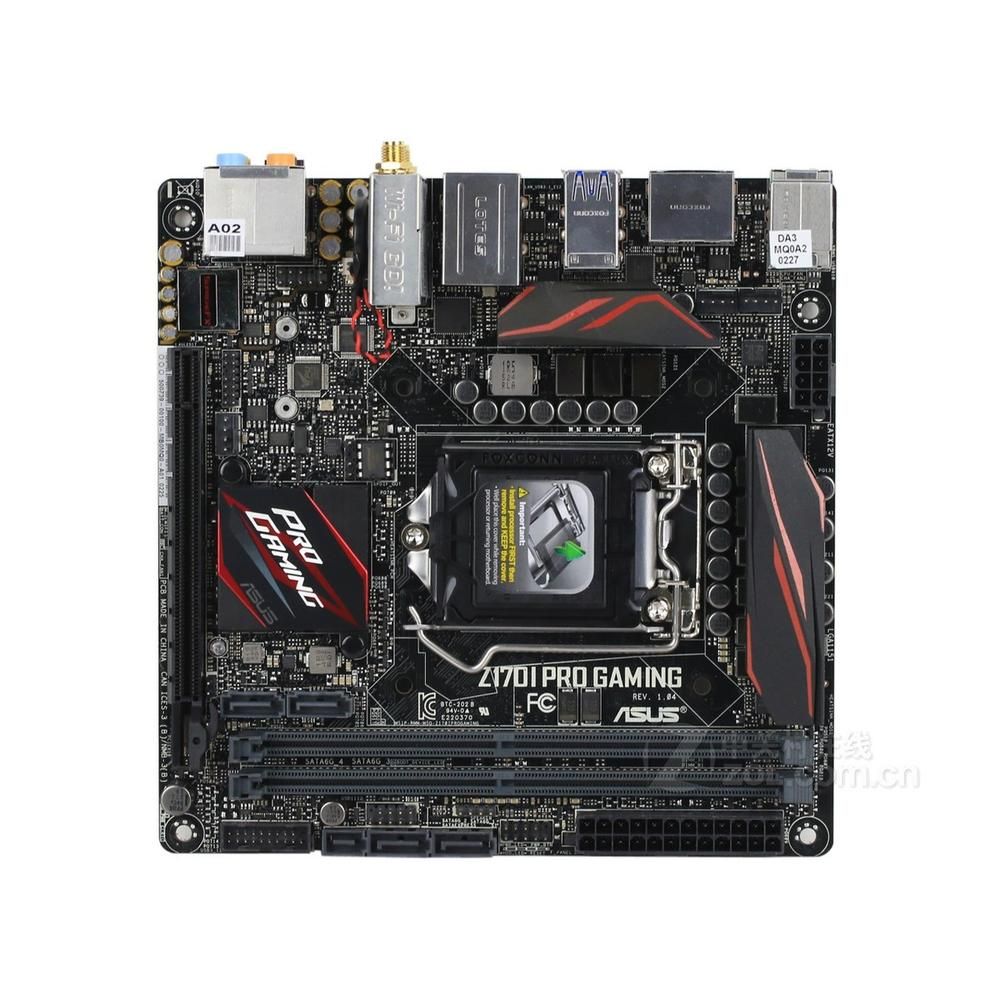 Carte mère ASUS Z170I PRO GAMING Intel Z170 LGA 1151 DDR4 32GB Mini-ITX