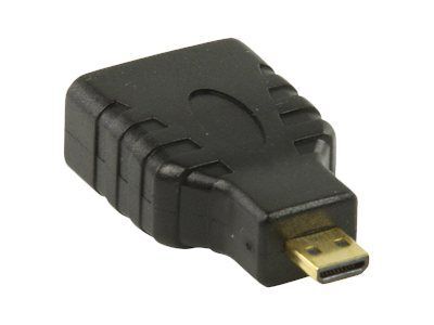 Valueline - Adaptateur HDMI - HDMI femelle pour 19 pin micro HDMI Type D mâle - noir